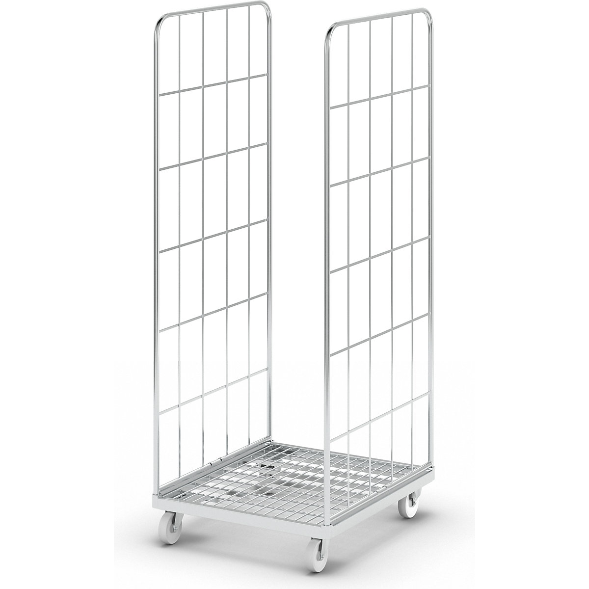 Steel roll container