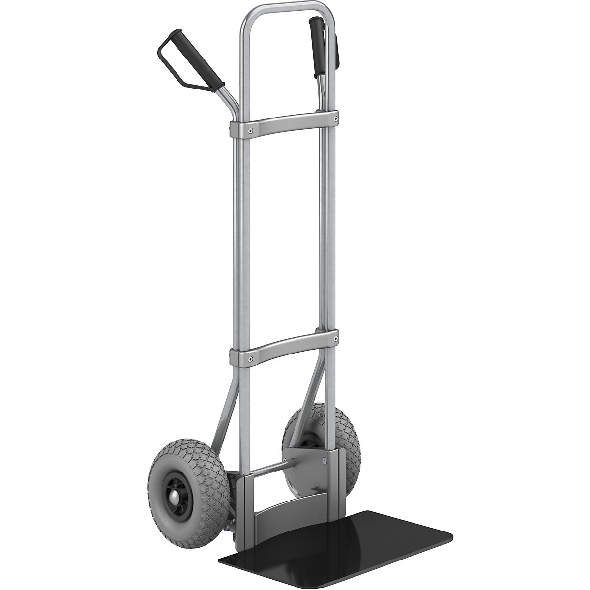 Sack truck, zinc plated - eurokraft pro