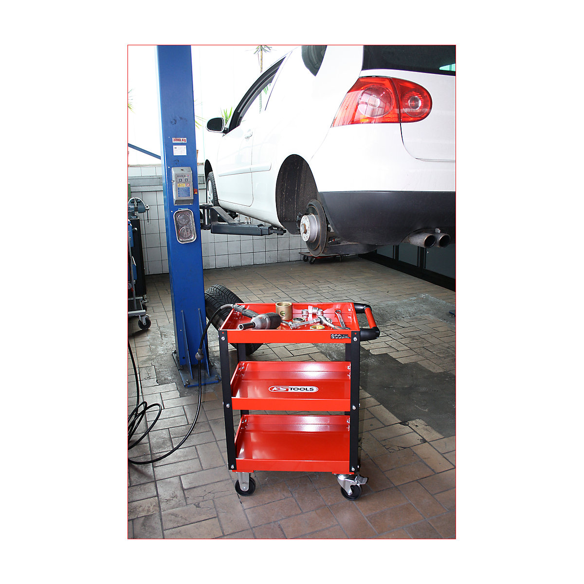 ECOline workshop service trolley – KS Tools (Product illustration 5)-4