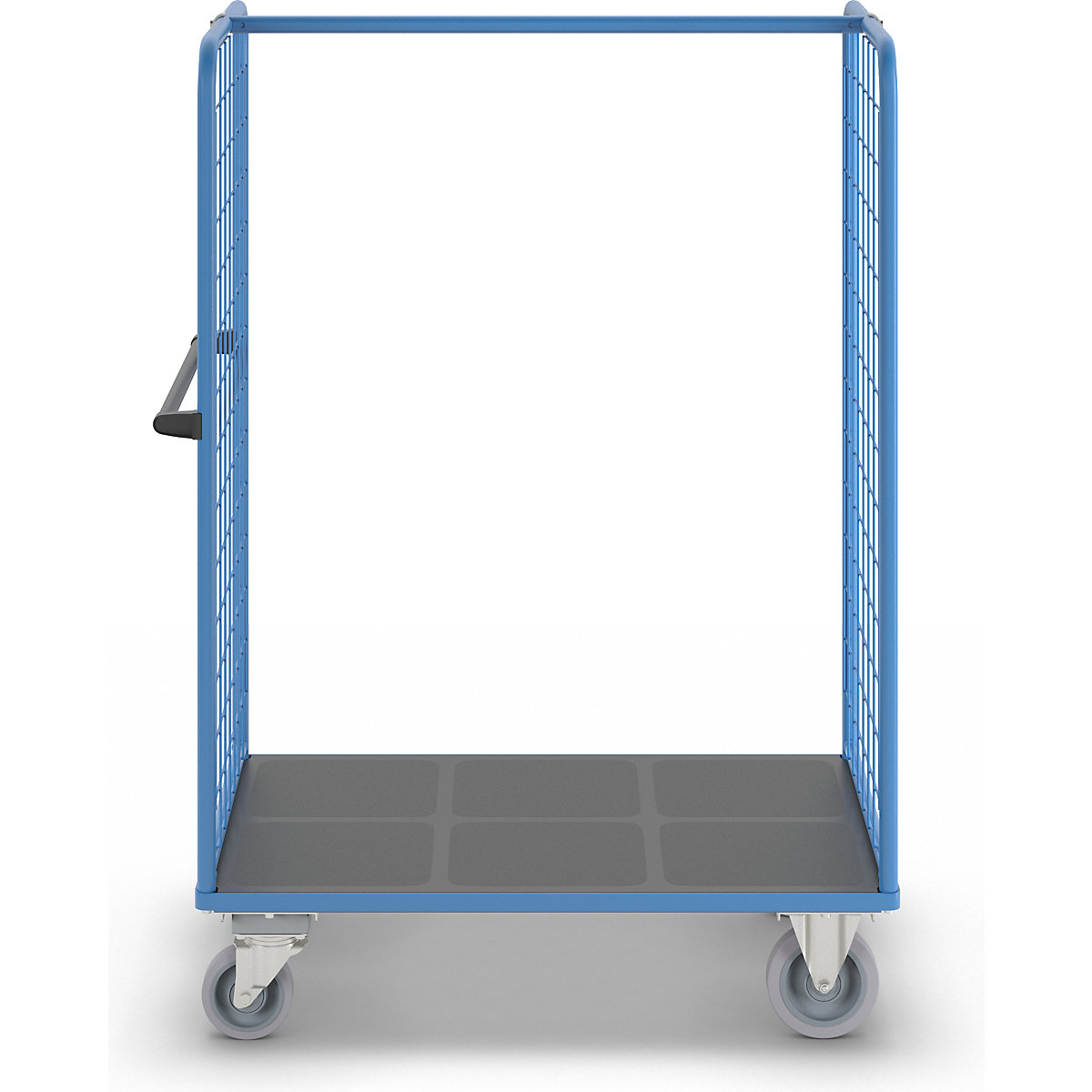 Shelf truck with mesh side panels – eurokraft pro (Product illustration 5)-4