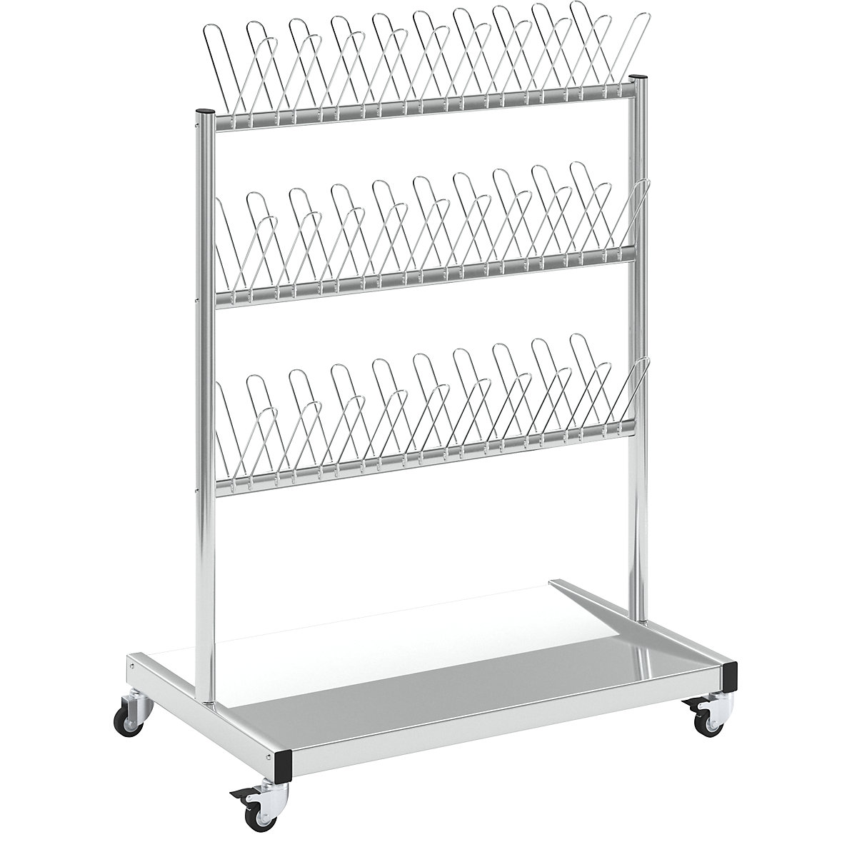 Shoe and boot drying trolley - Kongamek