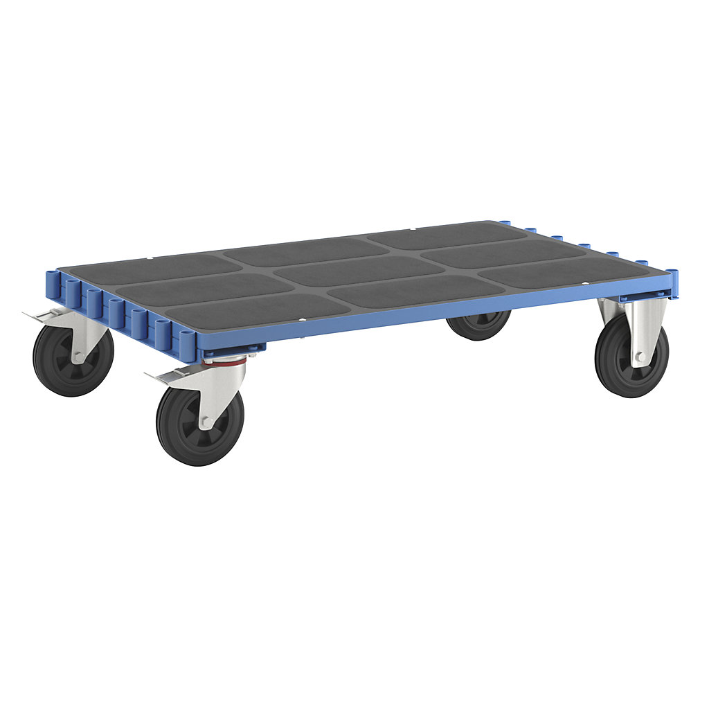 Panel trolley without bars – eurokraft pro: platform 1250 x 800 mm ...