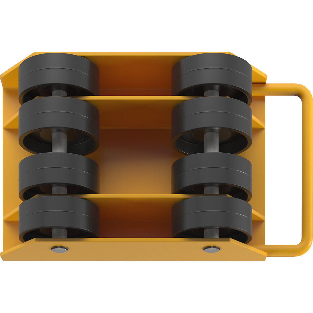 Transport dolly with nylon castors – eurokraft basic (Product illustration 4)-3
