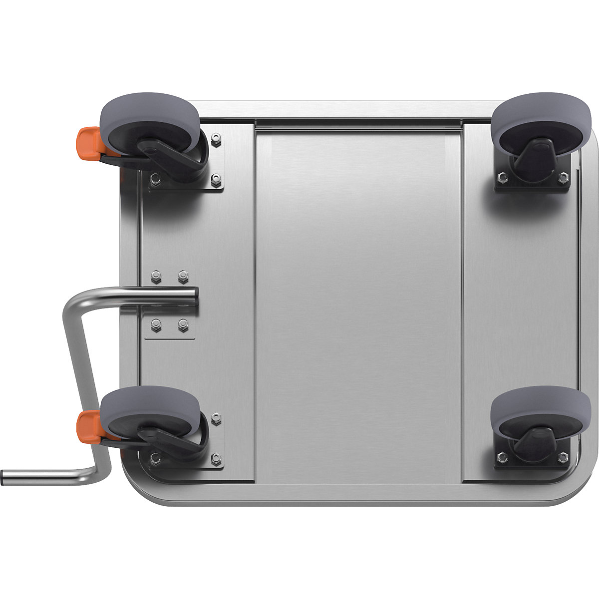 Stainless steel four wheeler (Product illustration 6)-5