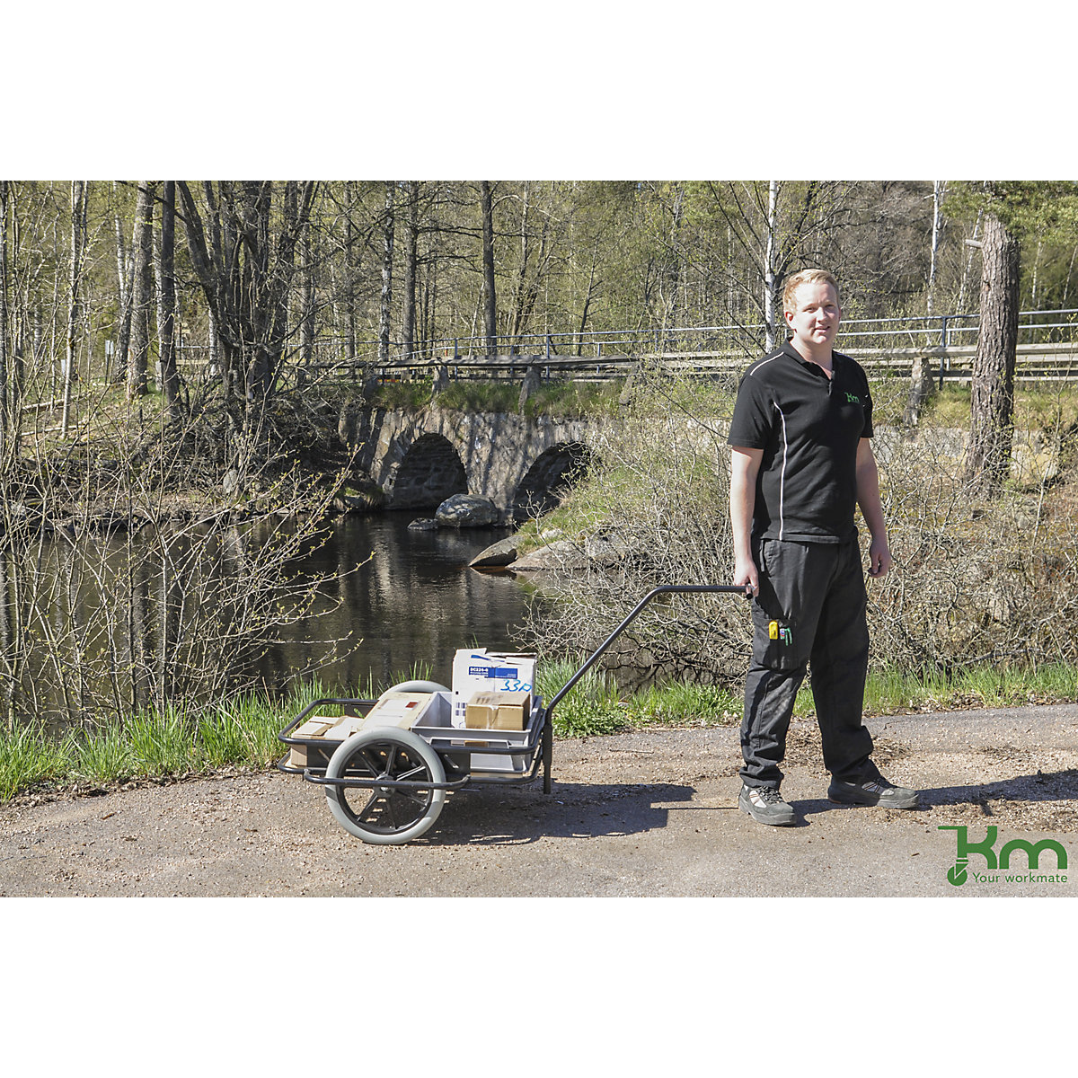 Professional hand truck – Kongamek (Product illustration 2)-1
