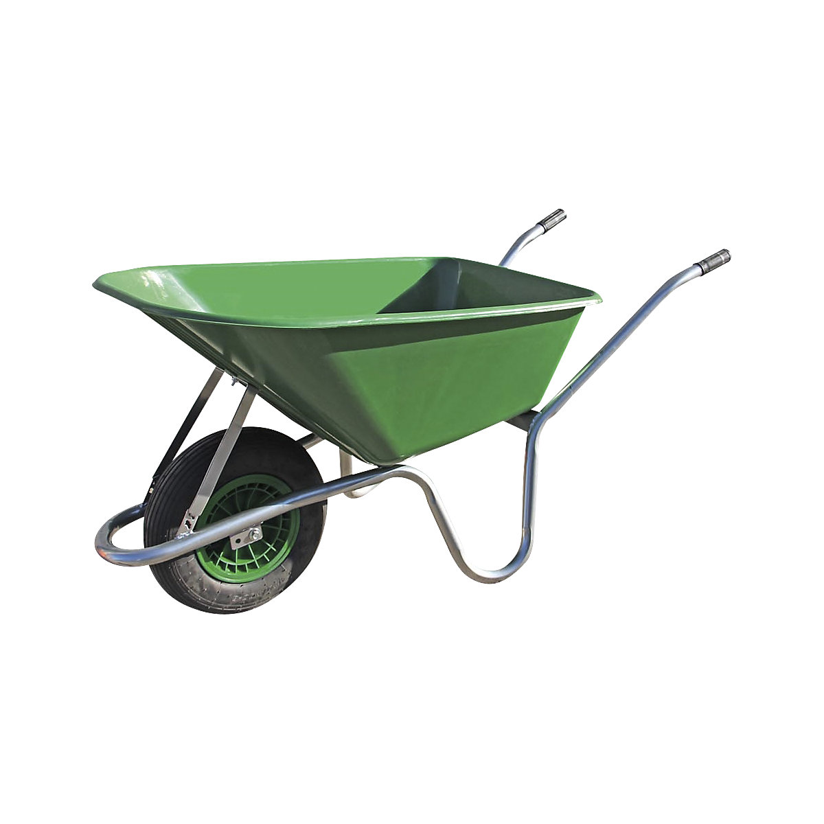 Compact wheelbarrow