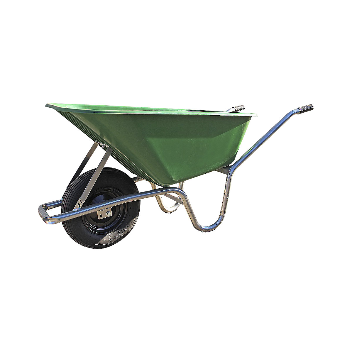 Compact wheelbarrow