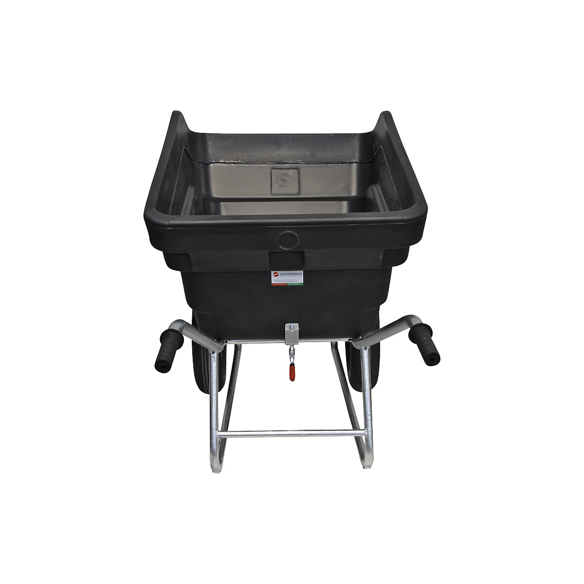 Compact wheelbarrow with galvanized frame (Product illustration 5)-4