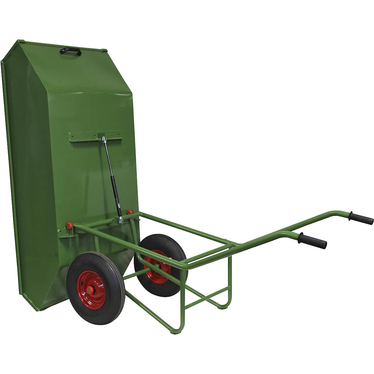 Tipping wheelbarrow, powder coated (Product illustration 2)-1