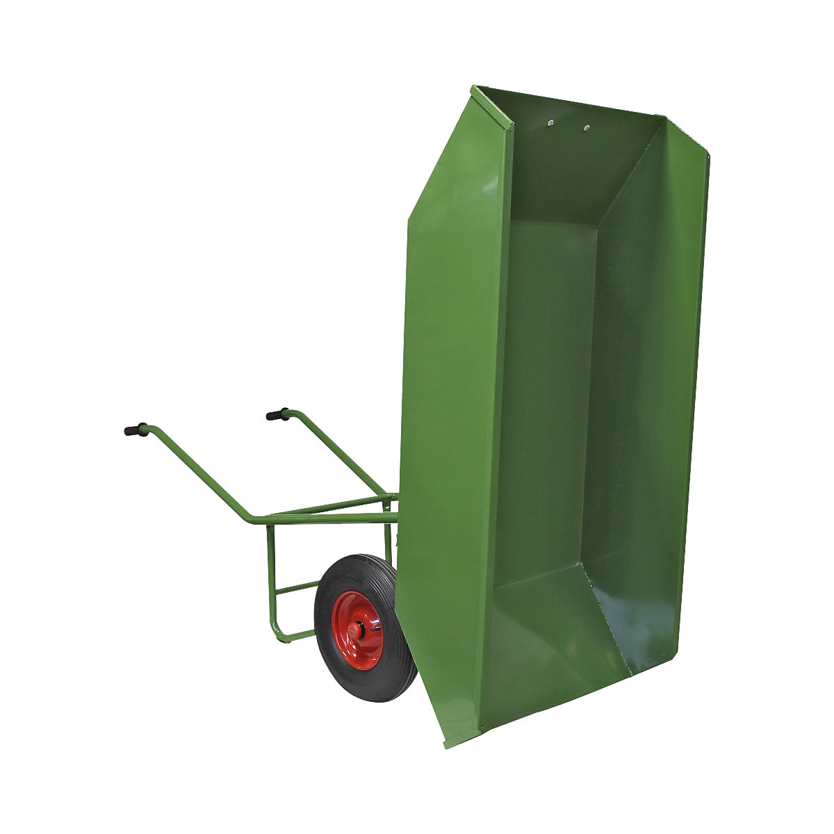 Tipping wheelbarrow, powder coated (Product illustration 6)-5