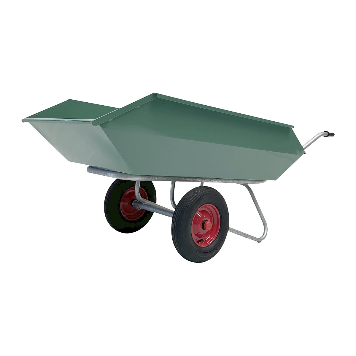 Universal wheelbarrow, galvanized frame (Product illustration 9)-8