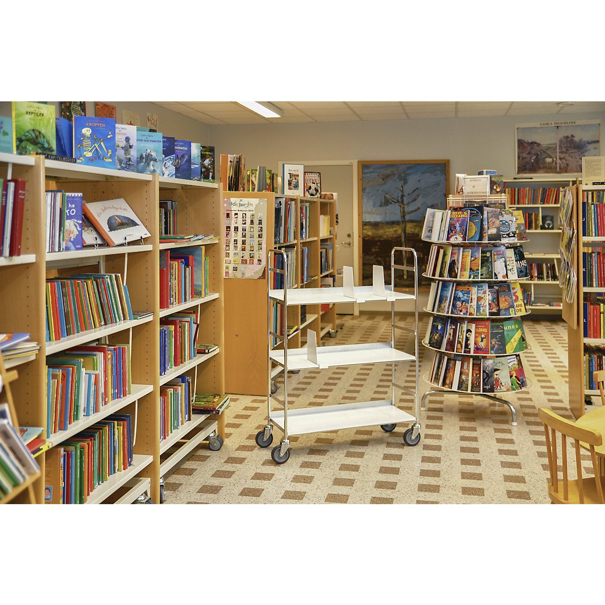 Etagewagen voor ordners KM151 – Kongamek (Productafbeelding 2)-1