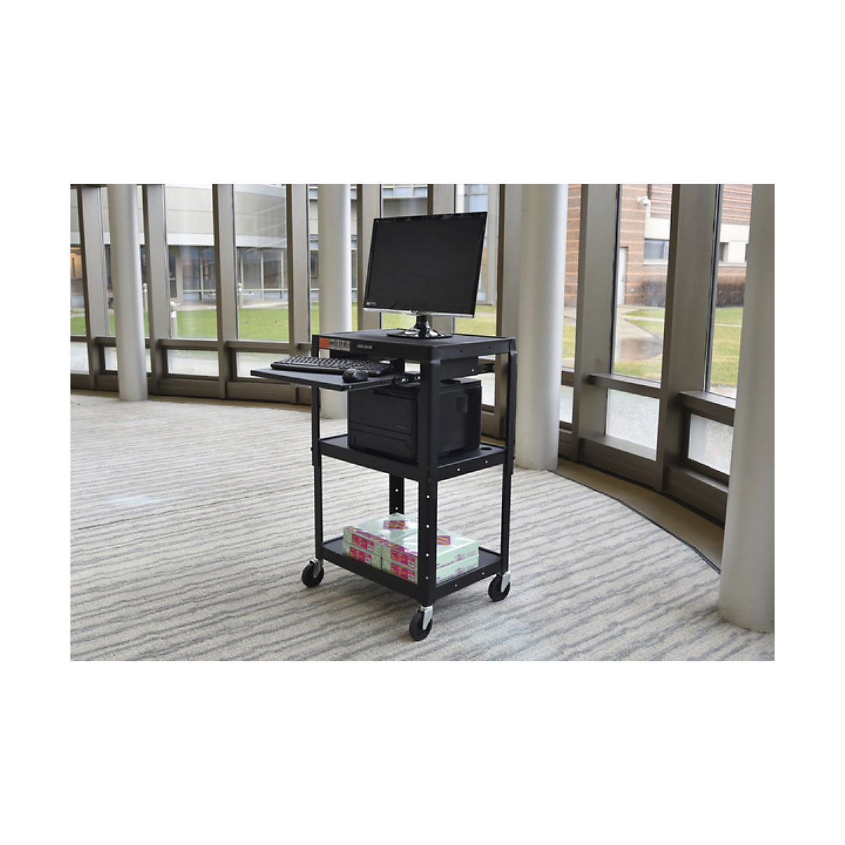 Metalen wagen, draagvermogen 135 kg (Productafbeelding 2)-1