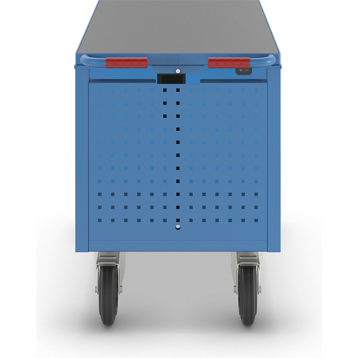 Montagewagen, elektrisch in hoogte verstelbaar – eurokraft pro (Productafbeelding 8)-7