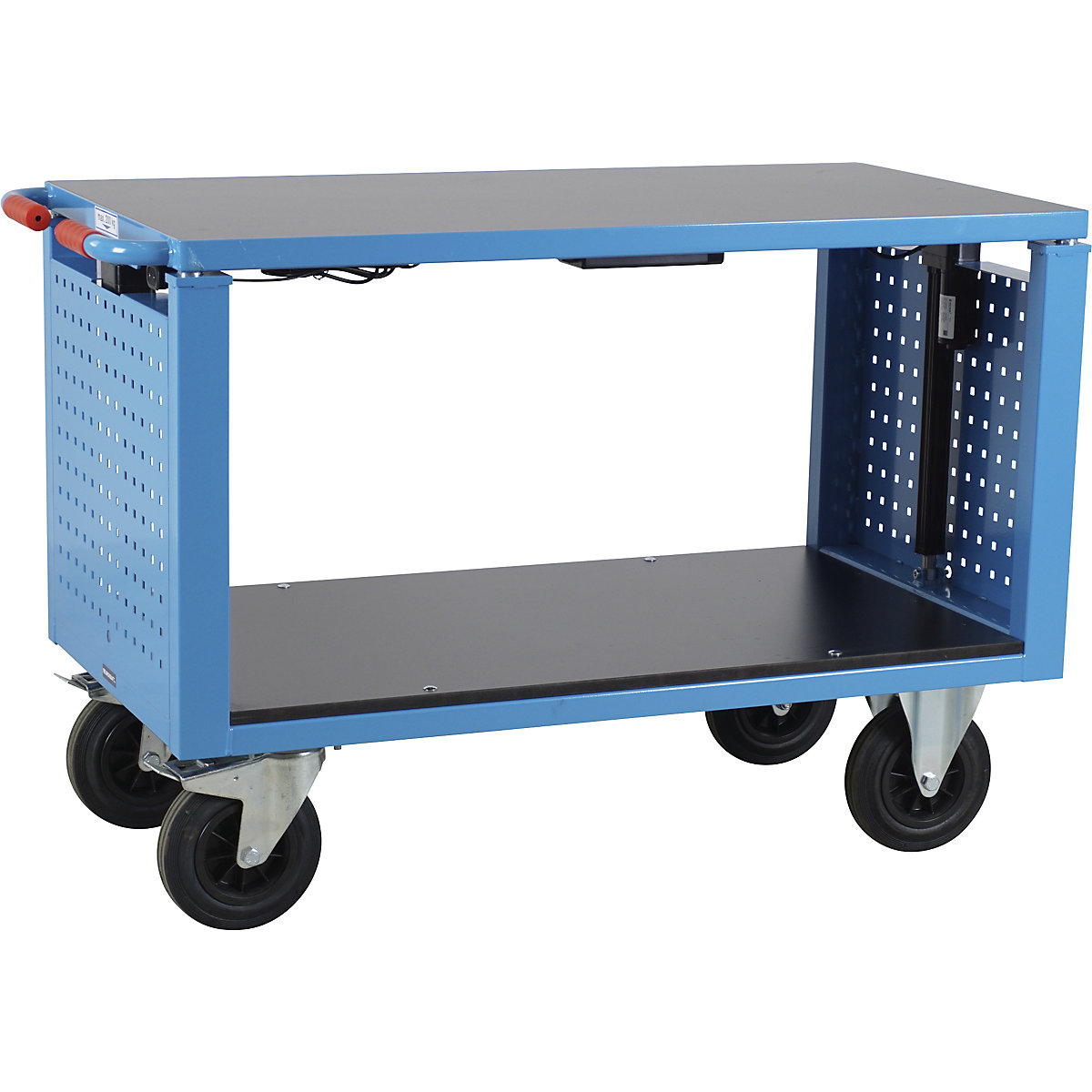 Montagewagen, elektrisch in hoogte verstelbaar – eurokraft pro (Productafbeelding 11)-10