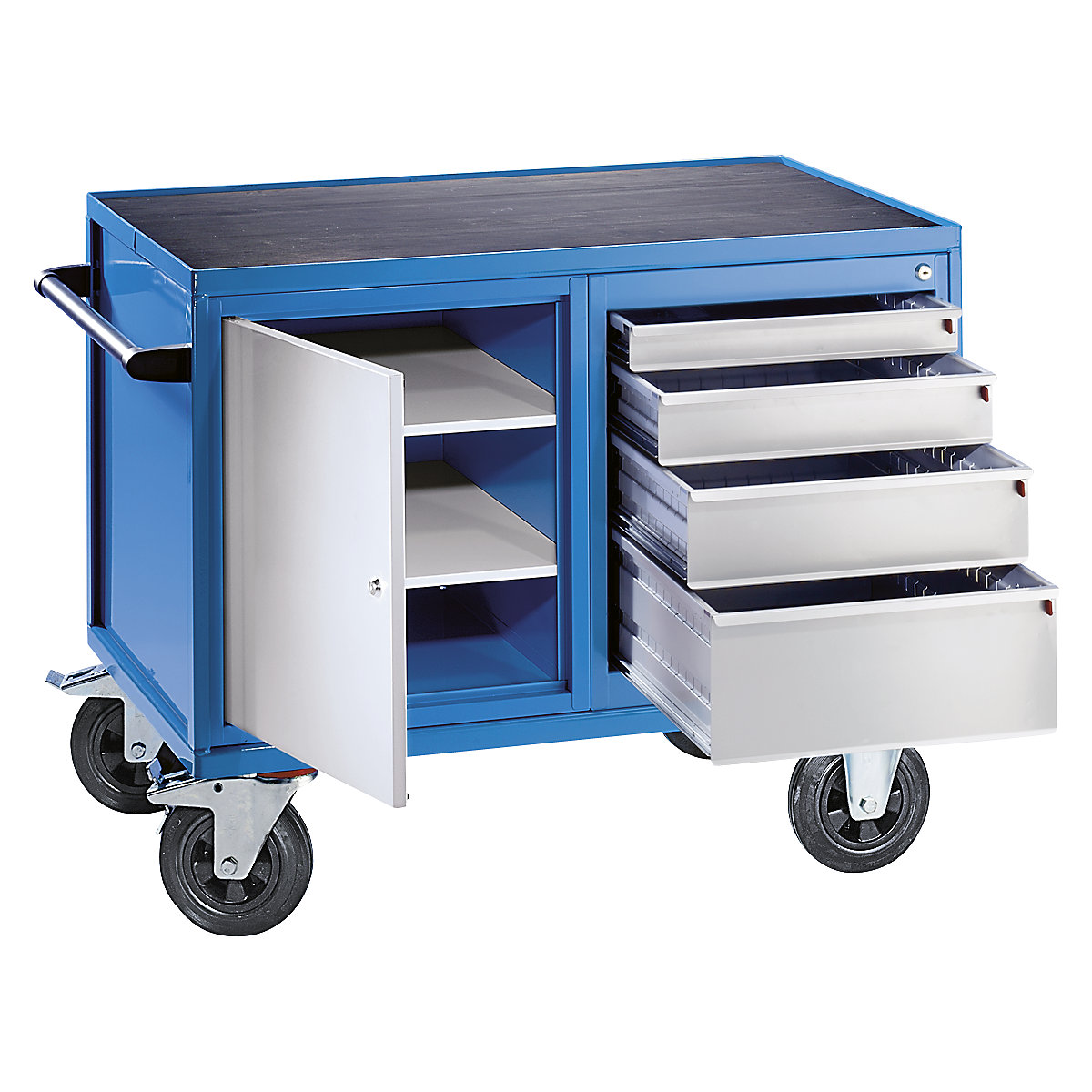 Montagewagen, laadvermogen 500 kg – eurokraft pro (Productafbeelding 2)-1