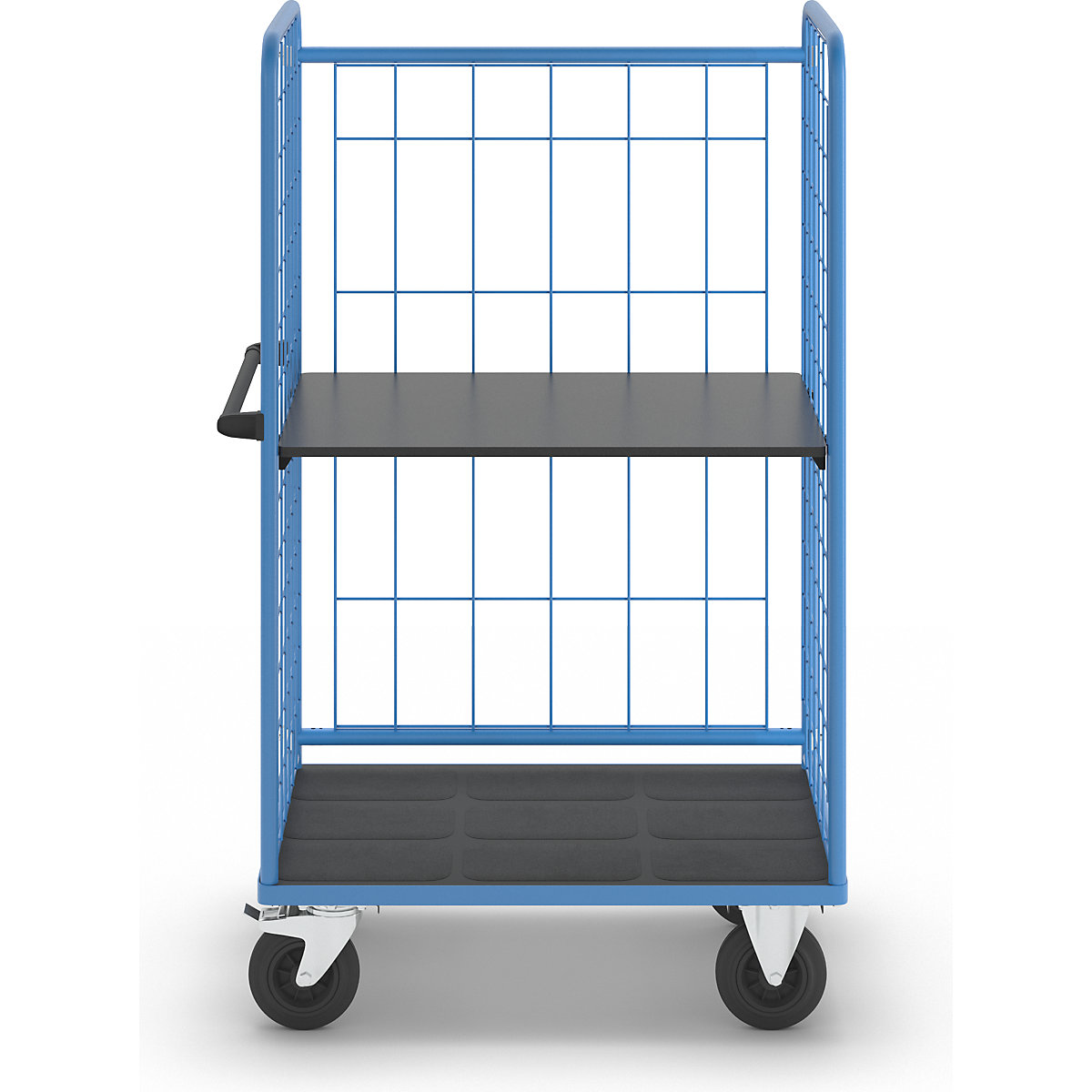 Etagenwagen, Drahtgitter dreiseitig eurokraft pro (Produktabbildung 5)-4