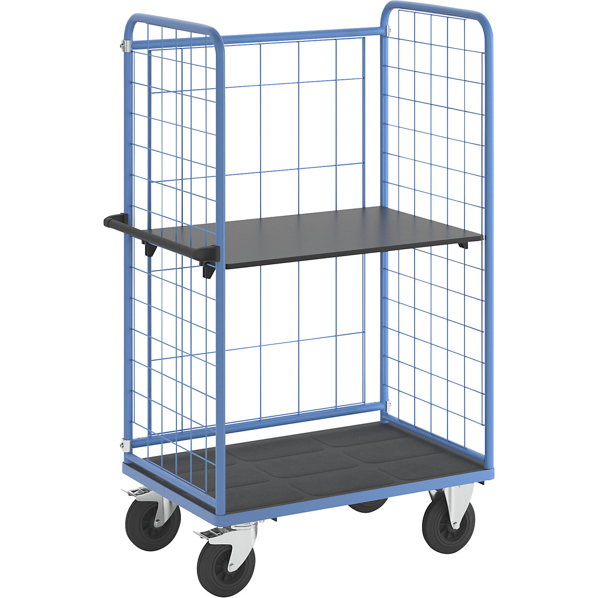 Etagenwagen, Drahtgitter dreiseitig eurokraft pro