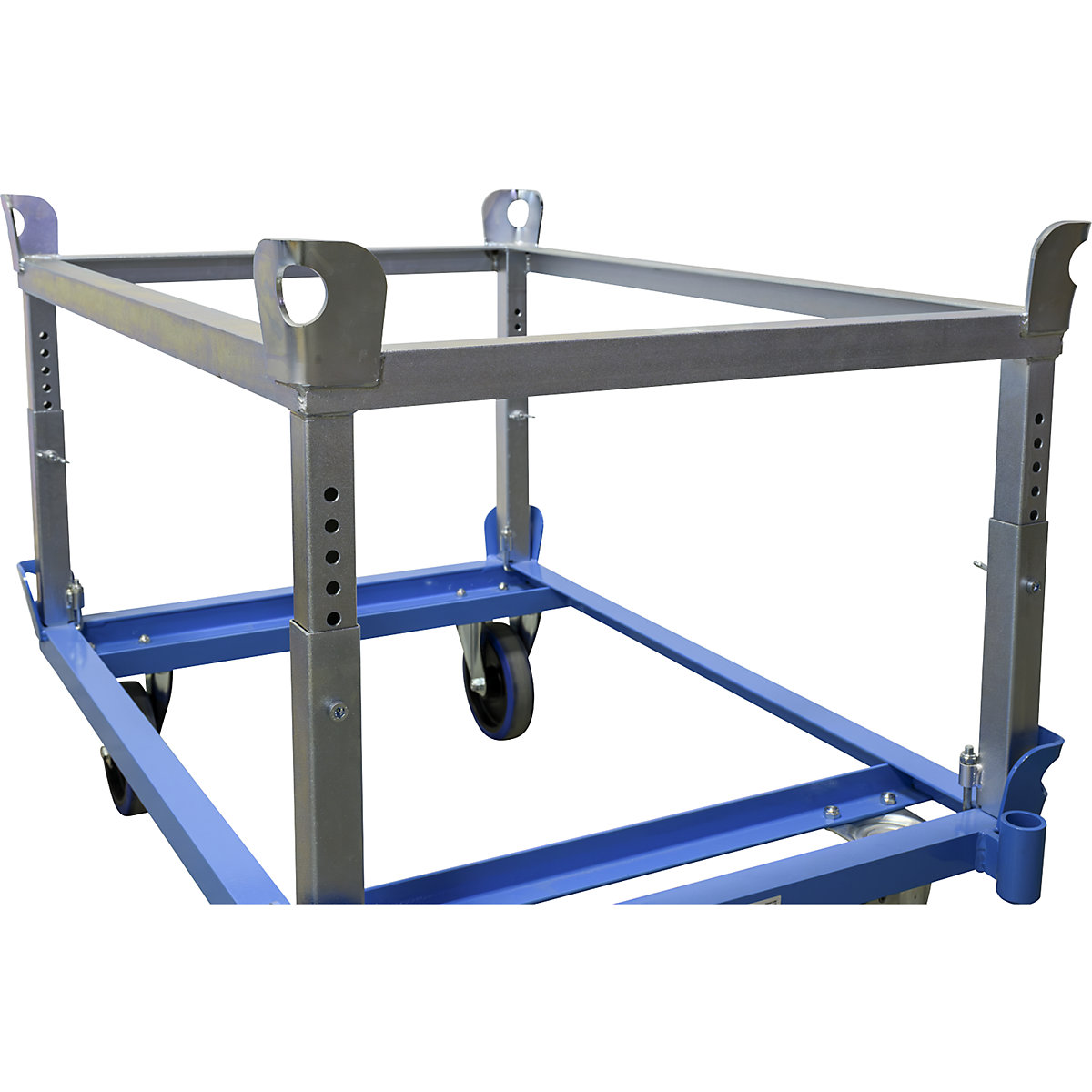 Paletten-Fahrgestell mit Aufsetzrahmen eurokraft pro (Produktabbildung 3)-2