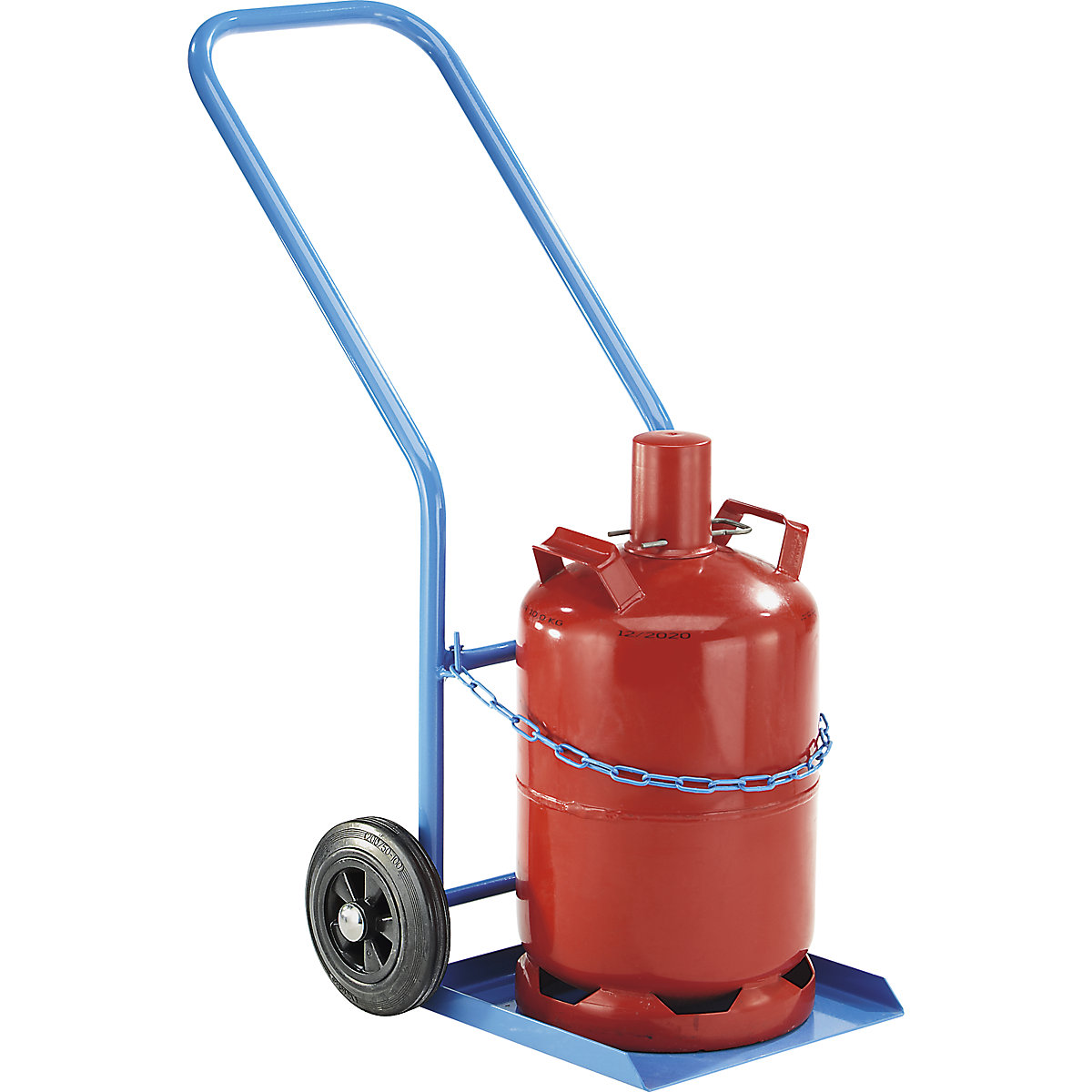 Stahl- und Gasflaschenkarre eurokraft pro (Produktabbildung 3)-2