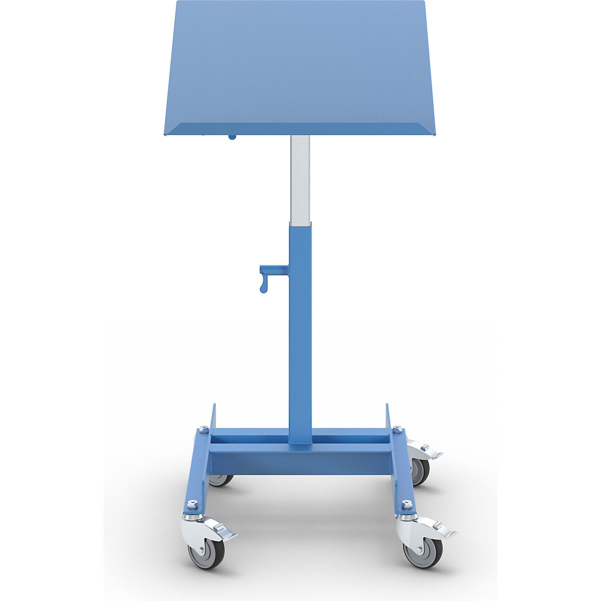 Materialständer, Tragfähigkeit 150 kg, fahrbar eurokraft pro (Produktabbildung 9)-8