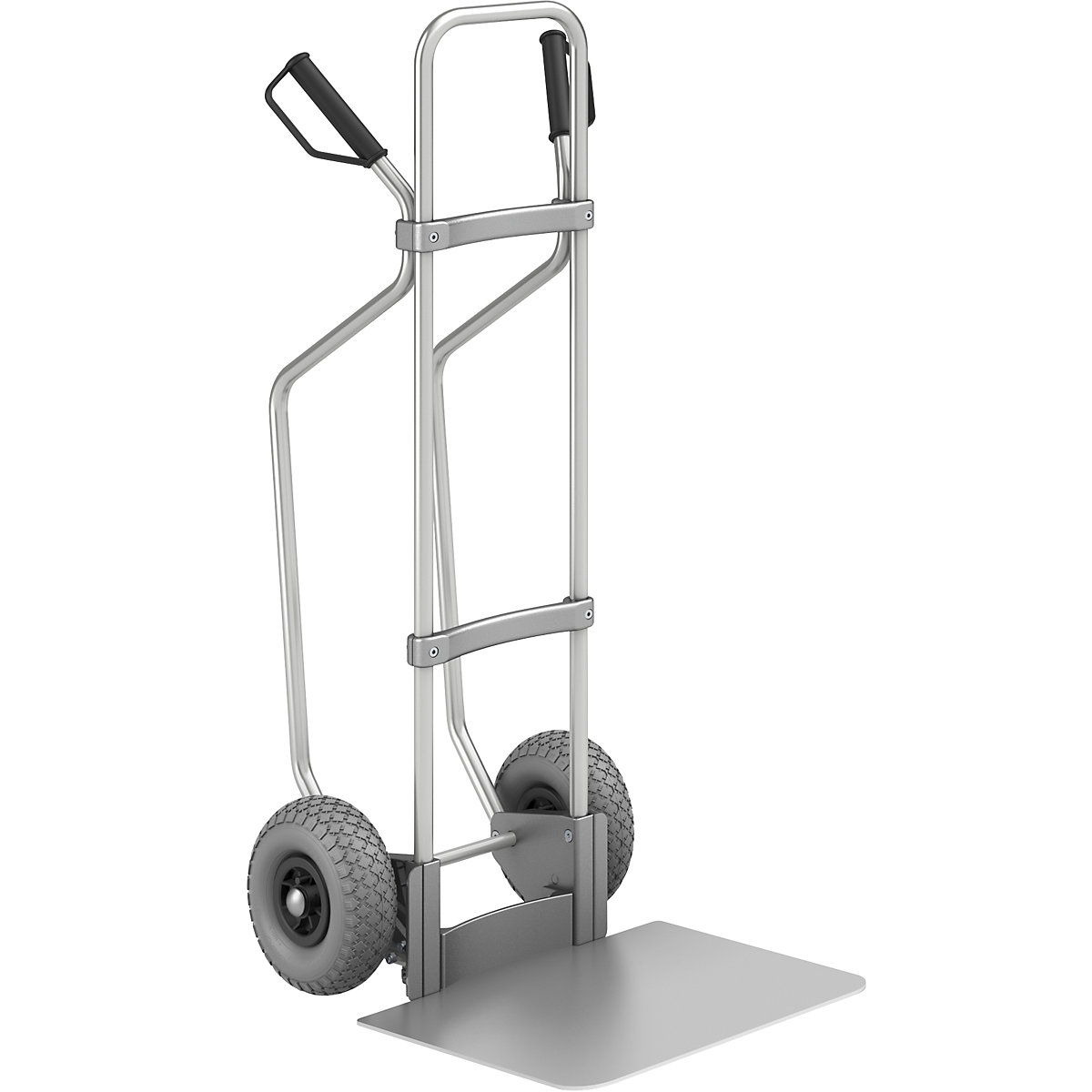 Aluminium-Sackkarre mit Kufen eurokraft pro