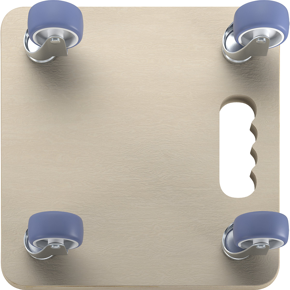 Wagner Transportroller Quadratisch Natur 27x27cm (2 Stück) 5