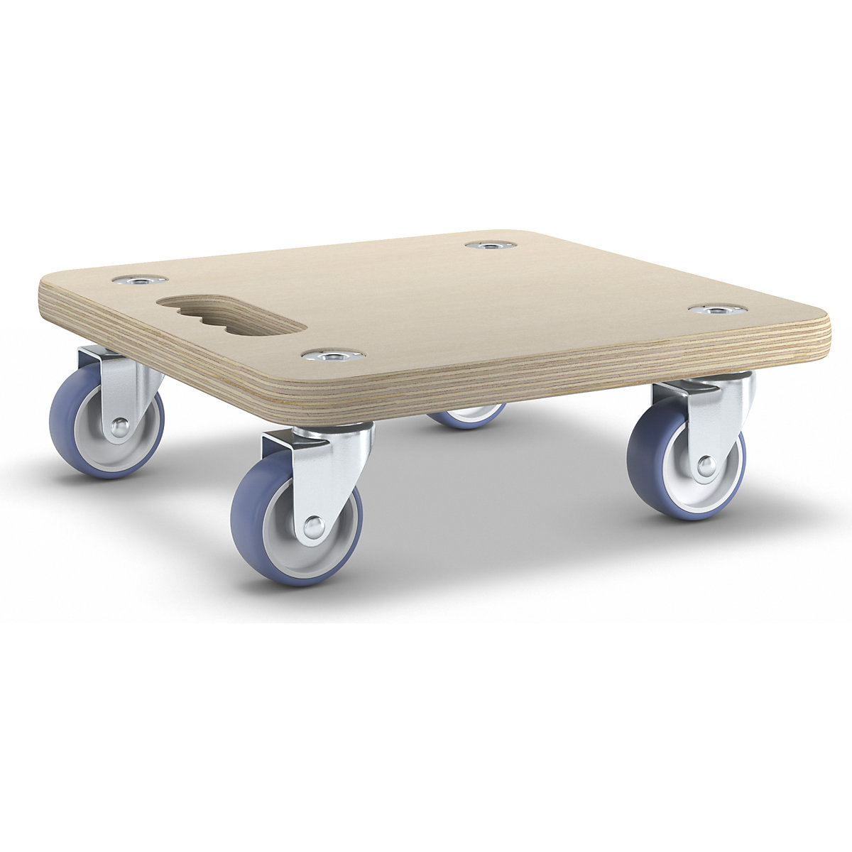 Wagner Transportroller Quadratisch Natur 27x27cm (2 Stück) 3