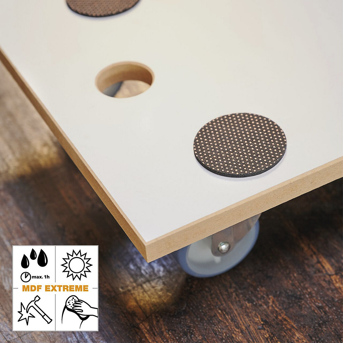 Transportroller mit Griffloch Wagner (Produktabbildung 11)-10