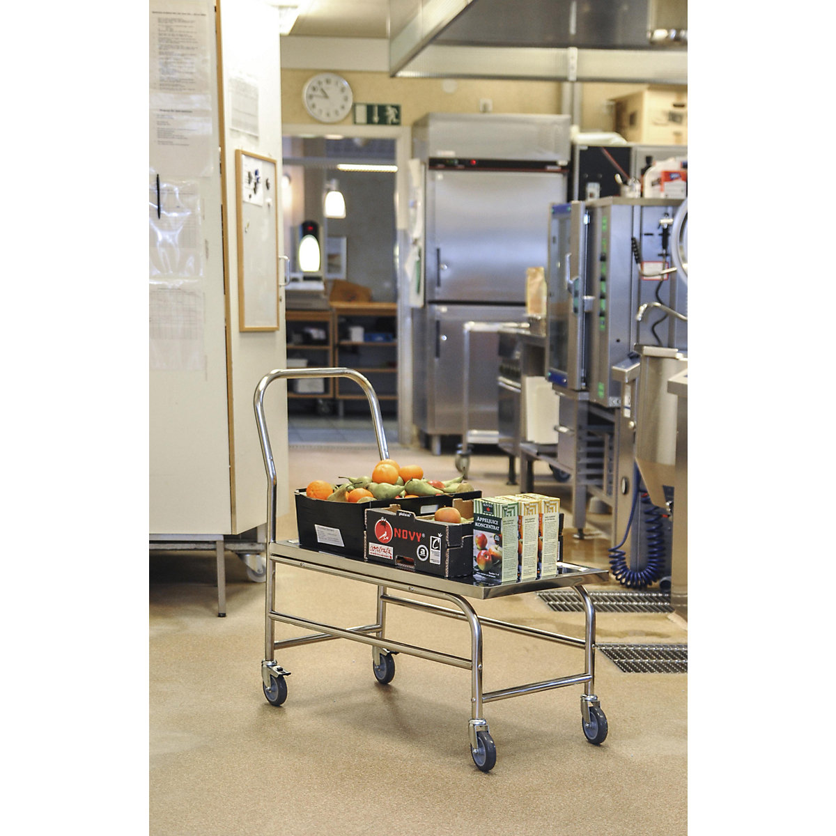 Edelstahl-Plattformwagen Kongamek (Produktabbildung 2)-1