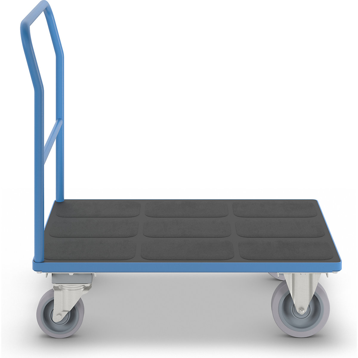 Plattformwagen mit Gitterwänden eurokraft pro (Produktabbildung 3)-2