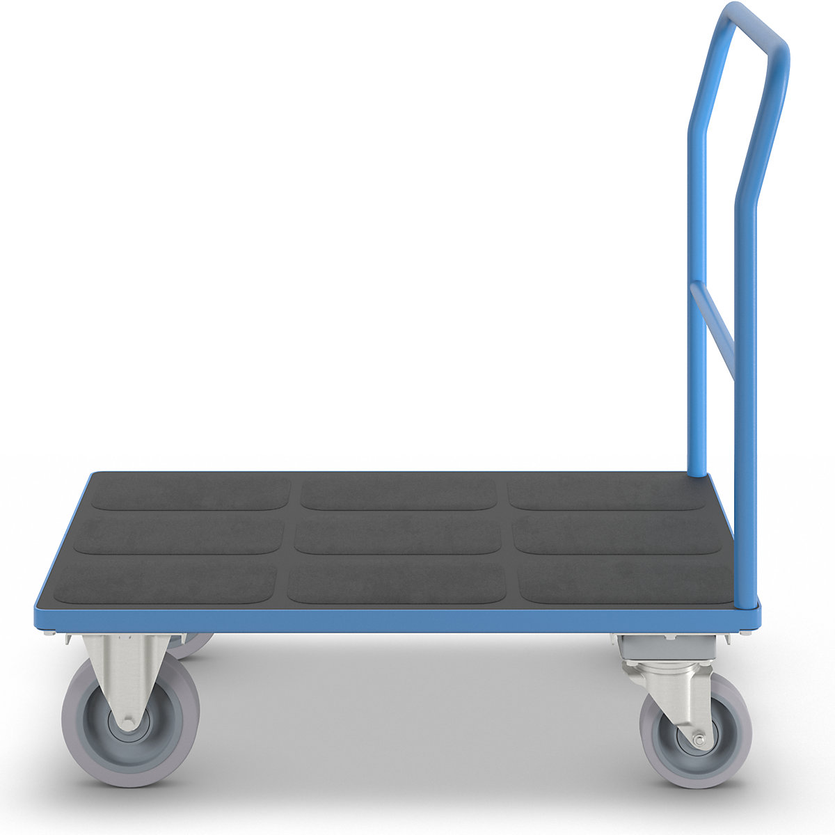 Plattformwagen mit Gitterwänden eurokraft pro (Produktabbildung 5)-4