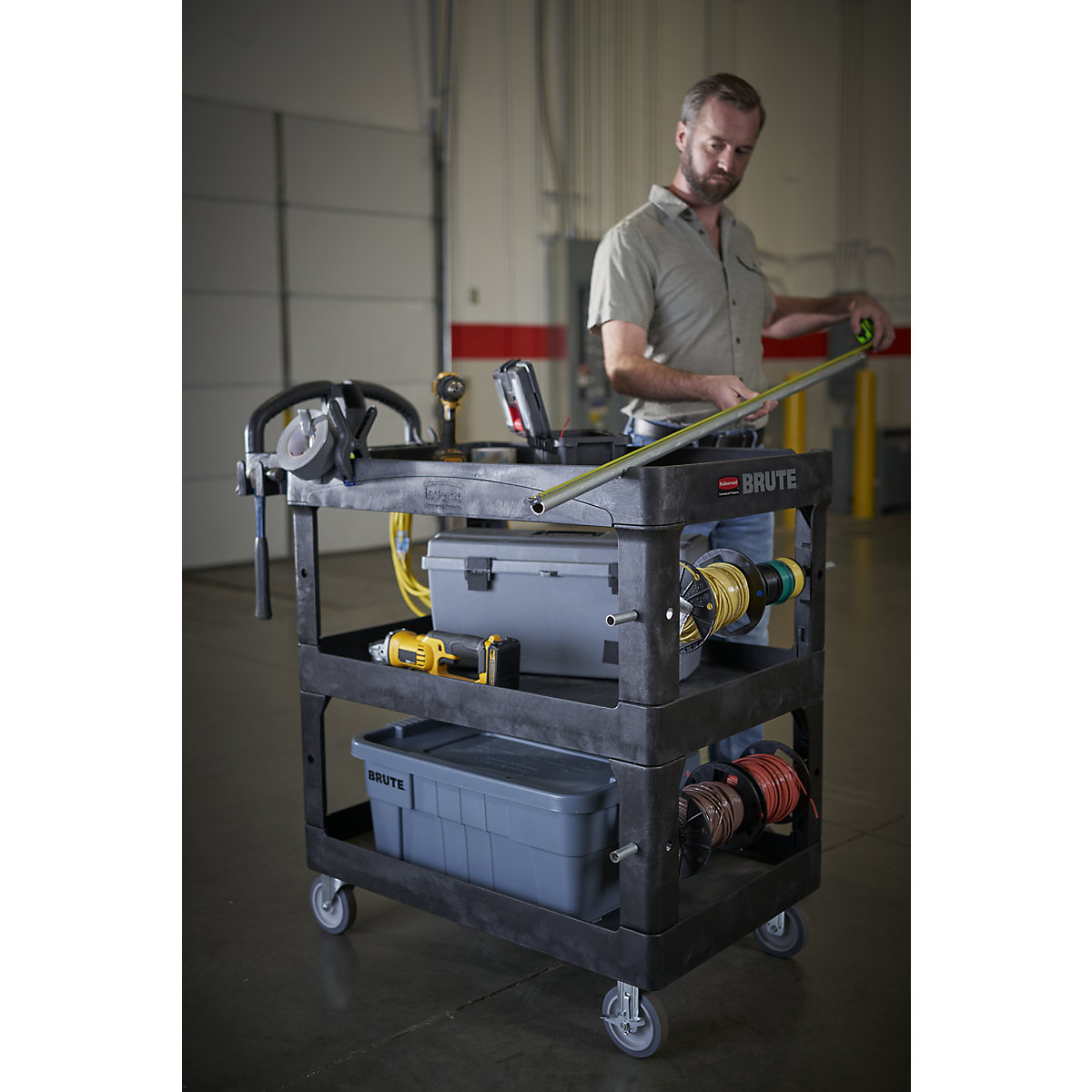 Schwerlast-Mehrzweckwagen BRUTE Rubbermaid (Produktabbildung 7)-6