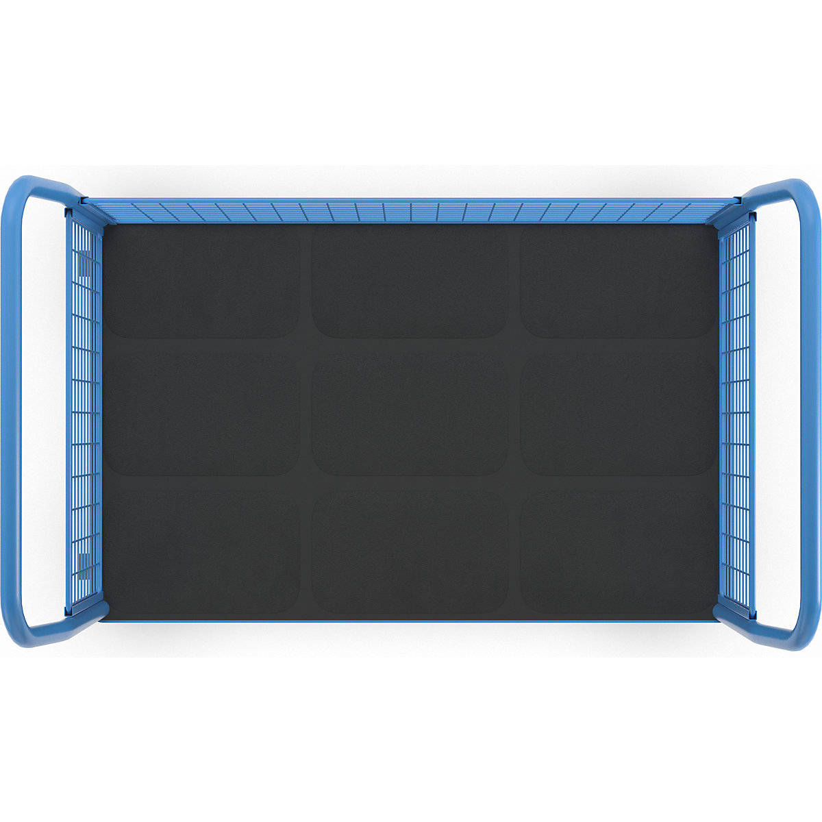 Ploski voziček z mrežastimi stenami – eurokraft pro (Slika izdelka 8)-7