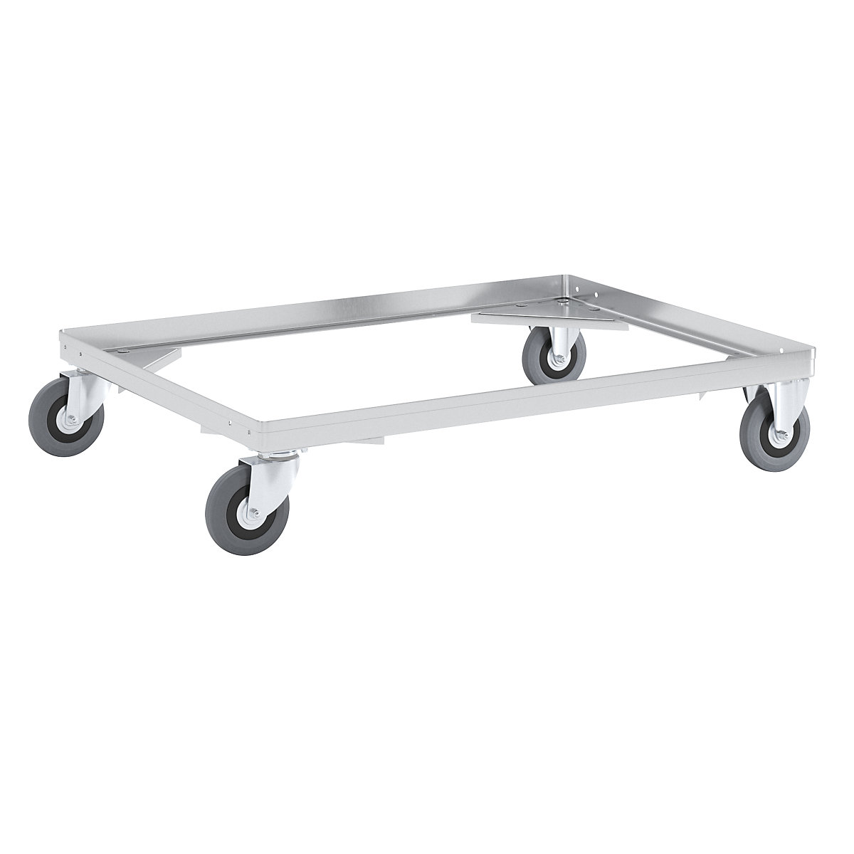 Aluminijasto podvozje, nakladalna višina 150 mm &ndash; Gmöhling