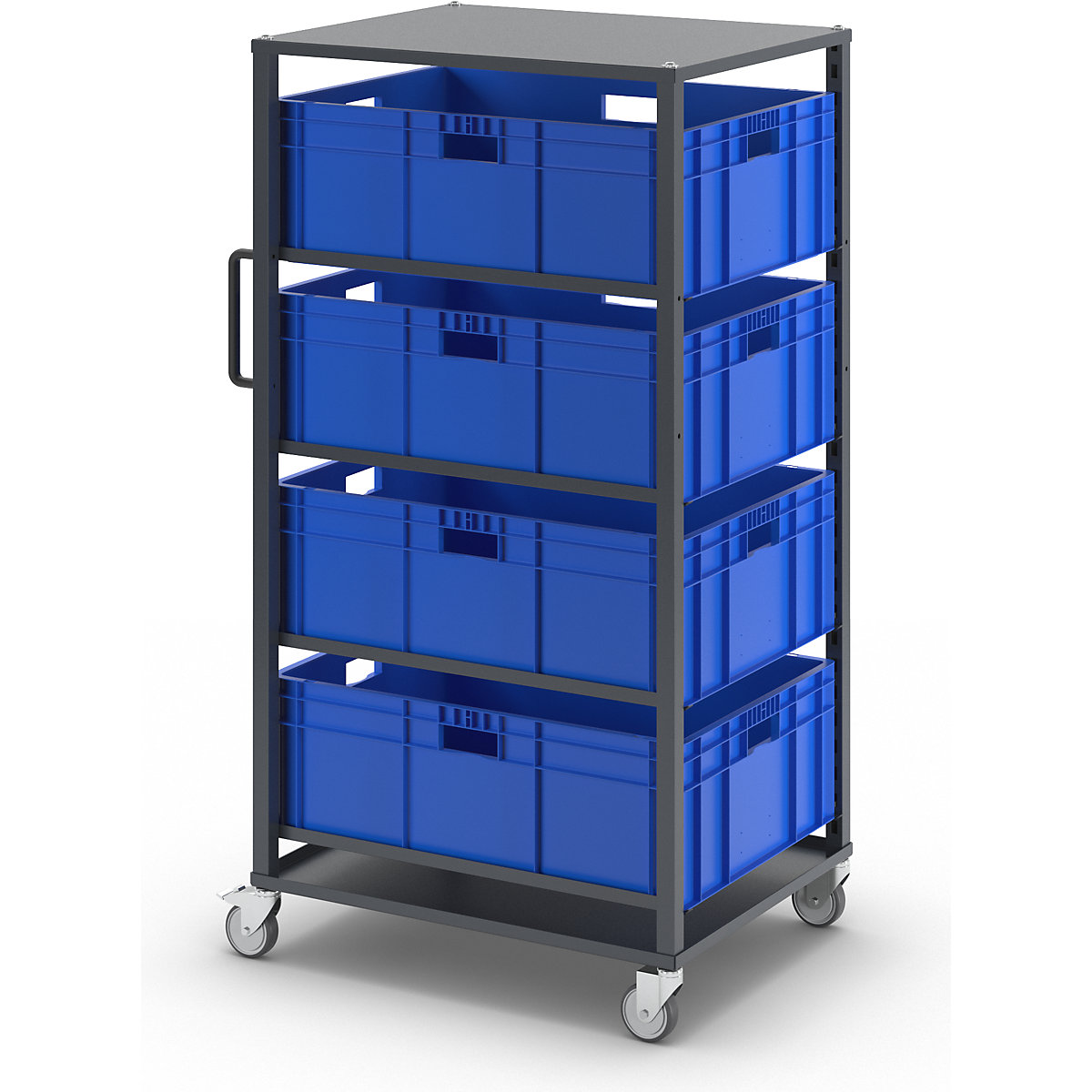 Transportni voziček za evro zaboje CustomLine – eurokraft pro (Slika izdelka 11)-10