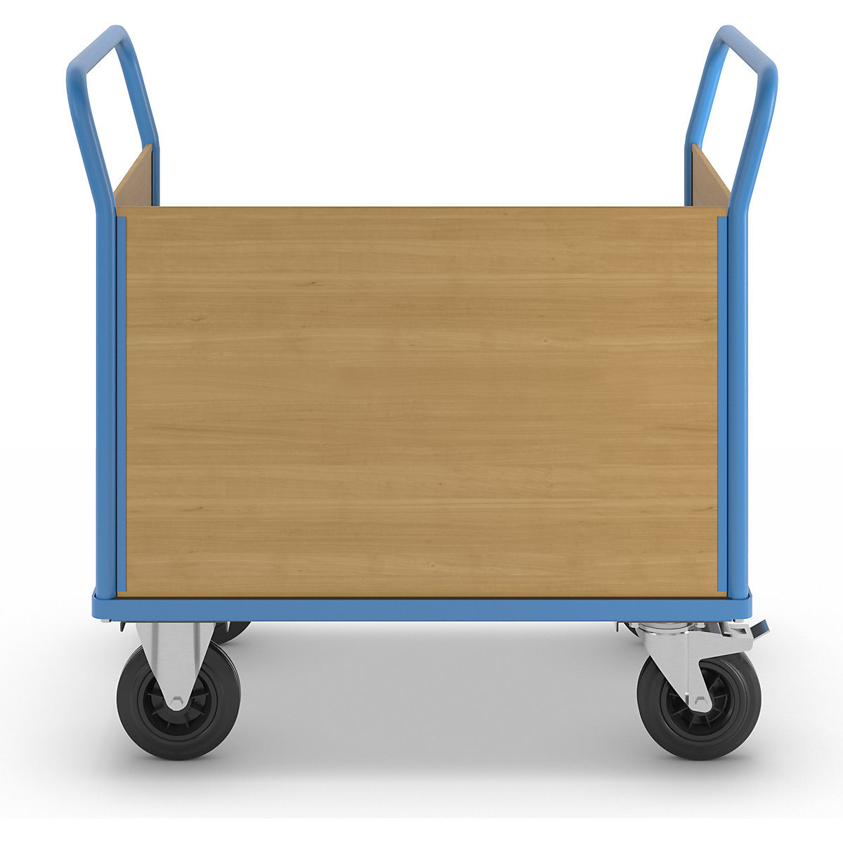 Kolica s platformom i drvenim stijenkama – eurokraft pro (Prikaz proizvoda 5)-4