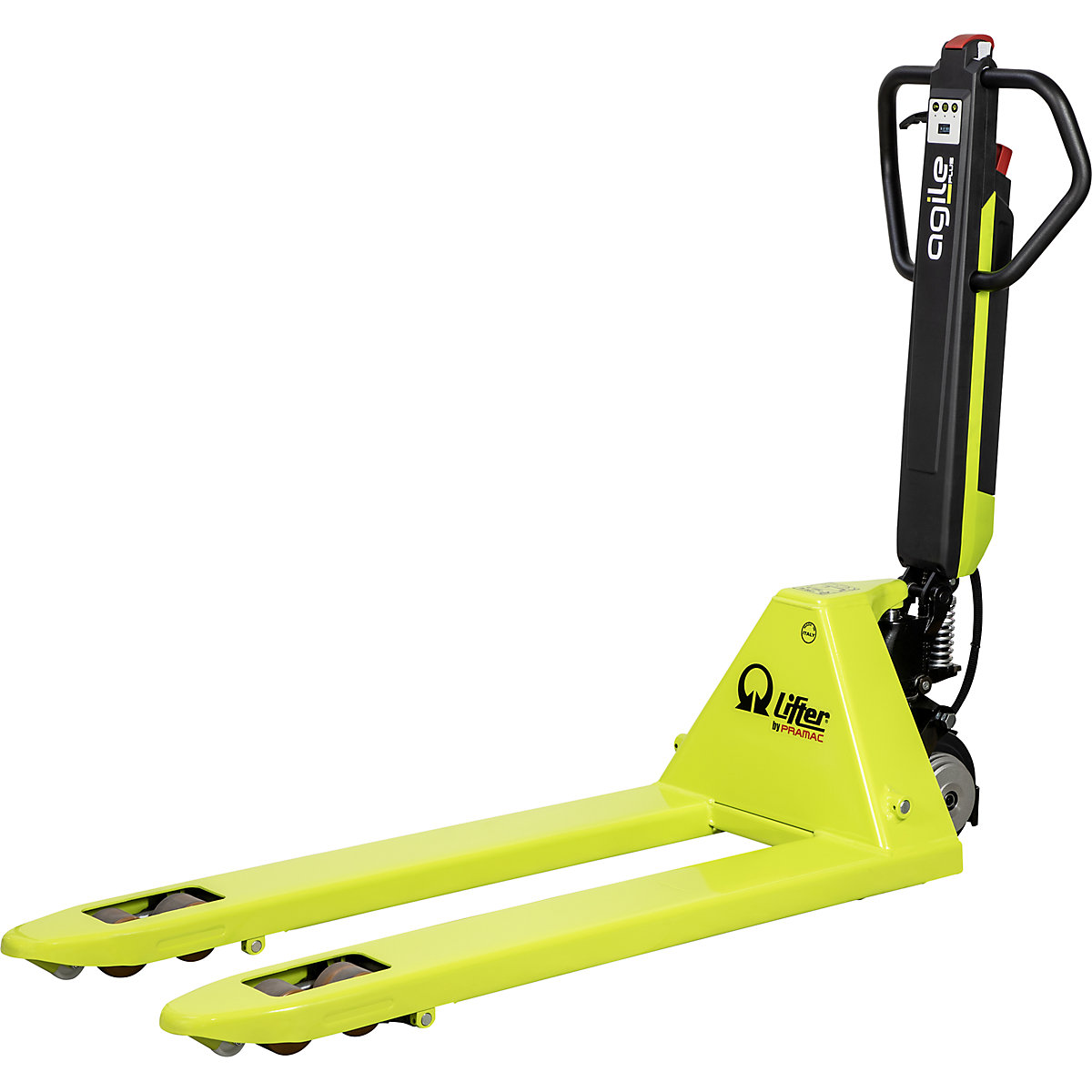 Półelektryczny wózek paletowy AGILE PLUS – Pramac (Zdjęcie produktu 2)-1