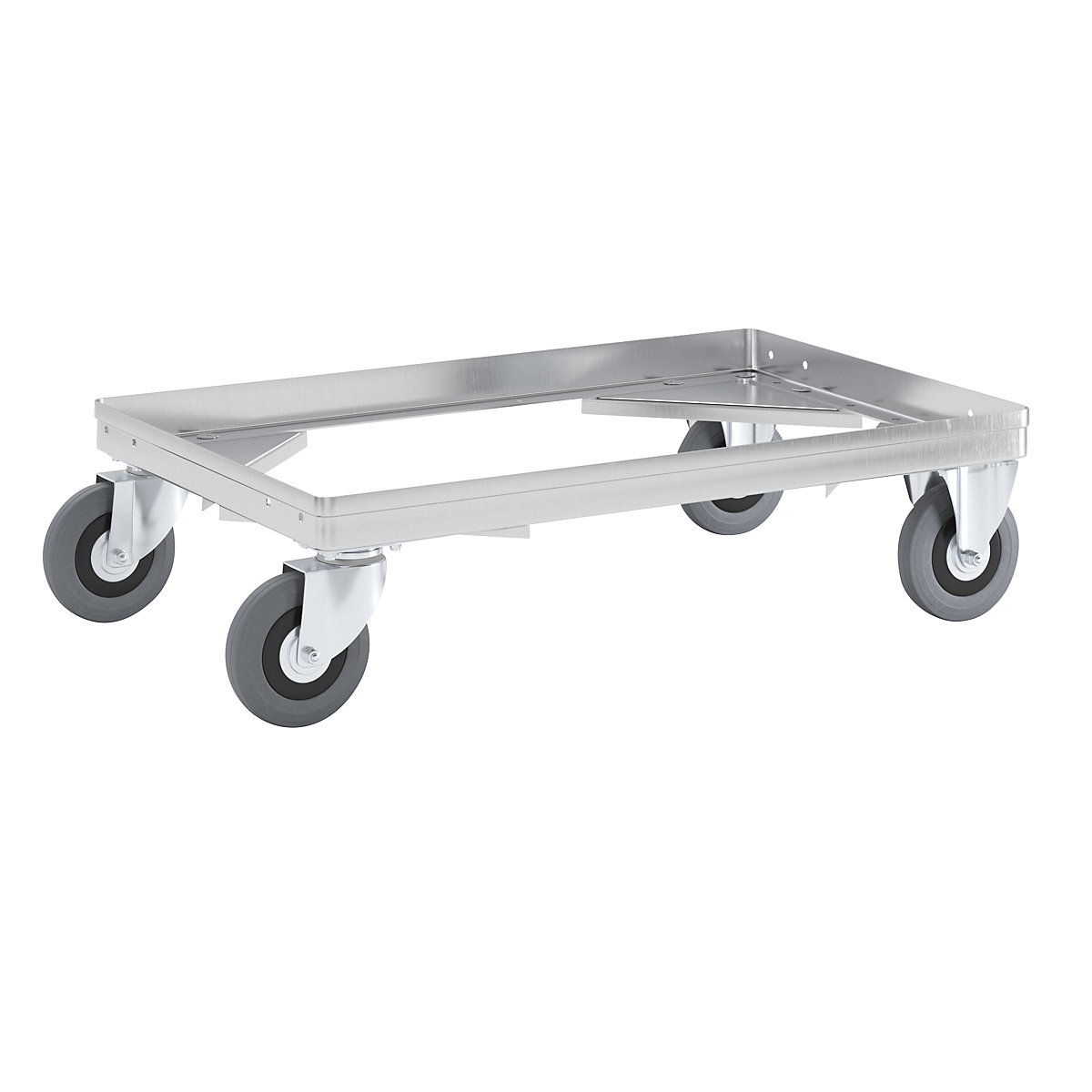 Podwozie z aluminium, wys. ładunkowa 150 mm &ndash; Gmöhling