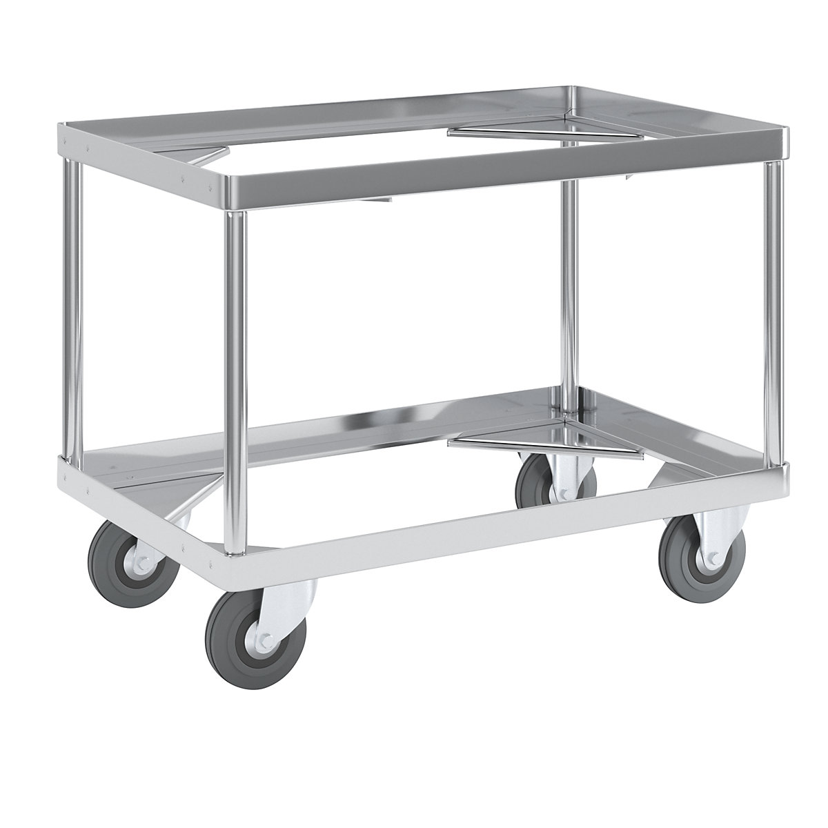 Podwozie z aluminium, wys. ładunkowa 440 mm &ndash; Gmöhling