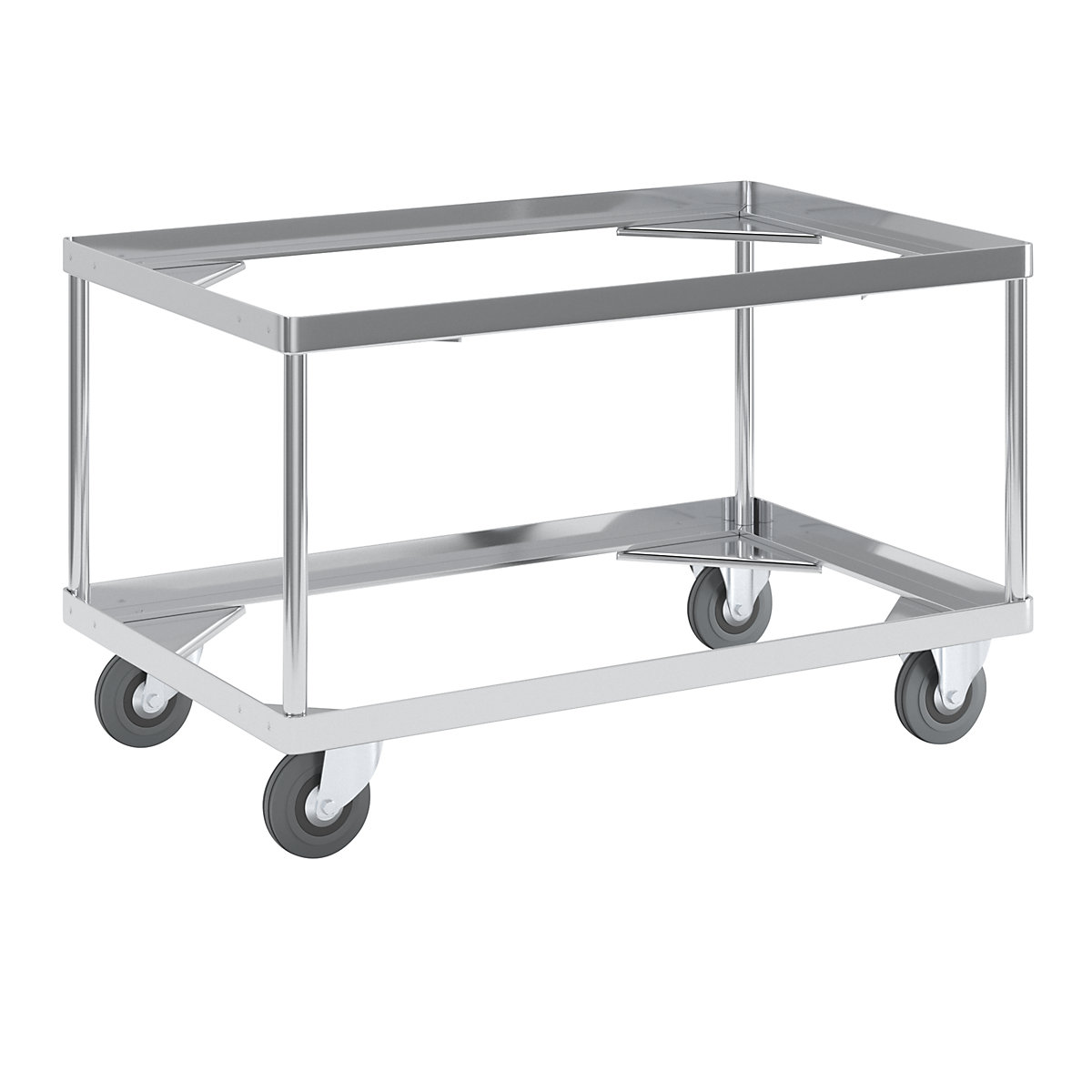 Podwozie z aluminium, wys. ładunkowa 440 mm &ndash; Gmöhling