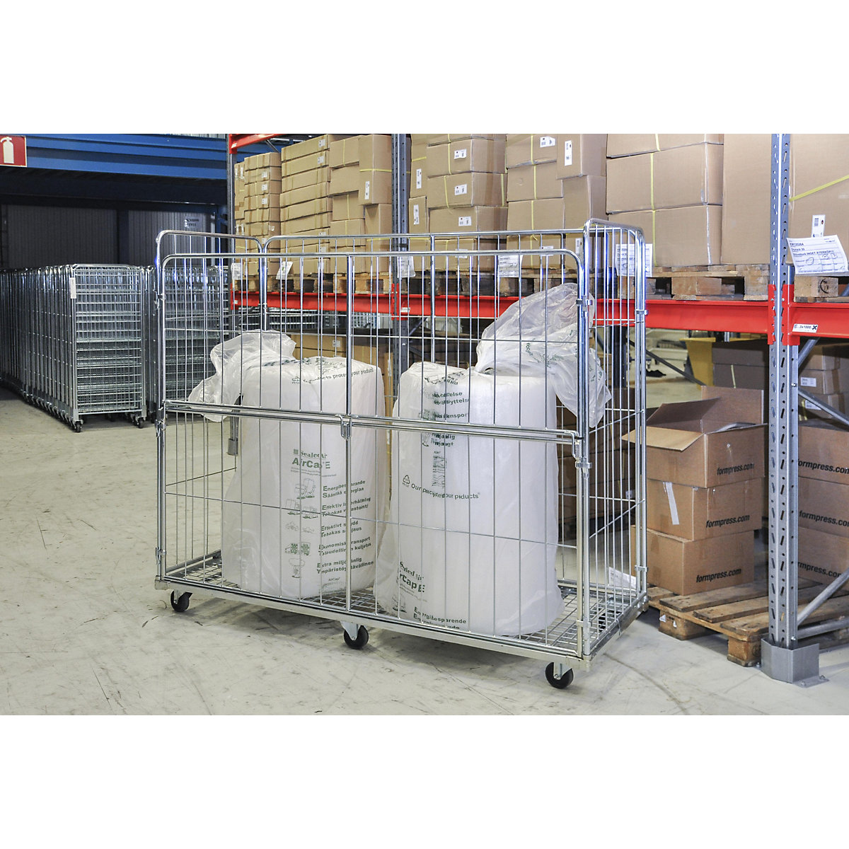 Pojemnik na rolkach, 4-stronny, XXL – Kongamek (Zdjęcie produktu 6)-5