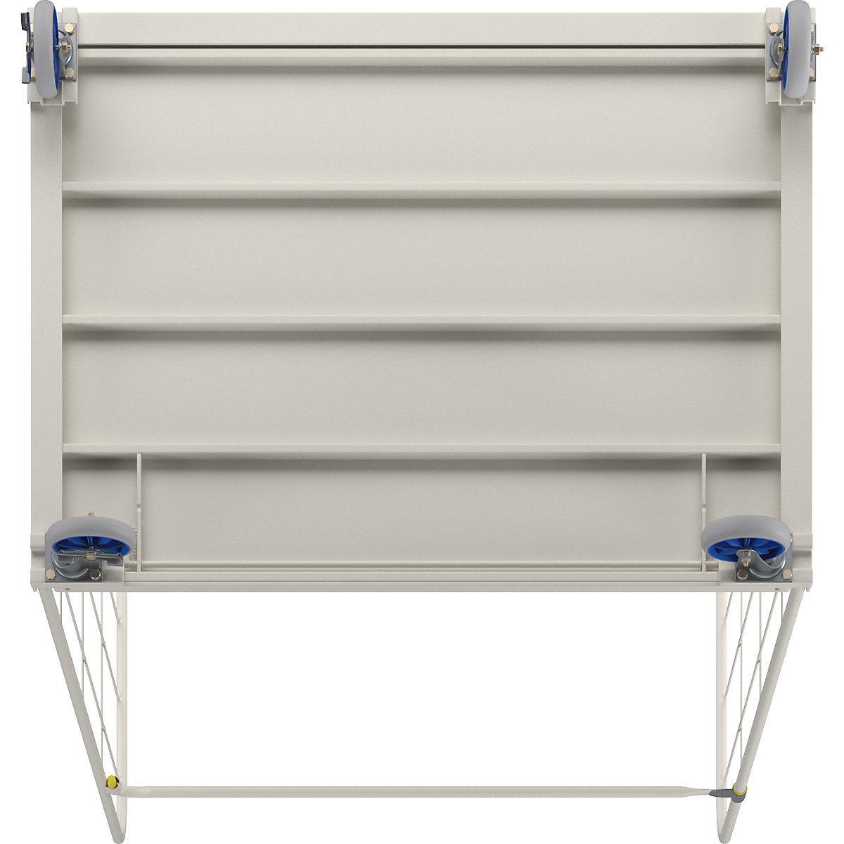 Pojemnik na rolkach, nośność 500 kg – PRESTAR (Zdjęcie produktu 5)-4