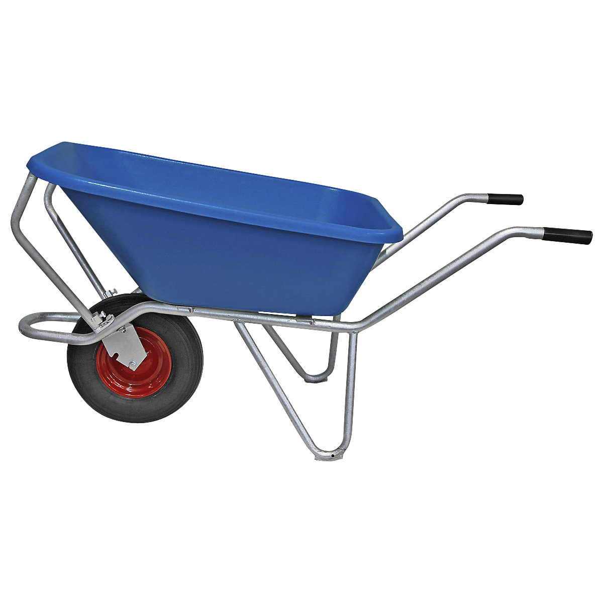 Taczka z ocynkowaną podstawą