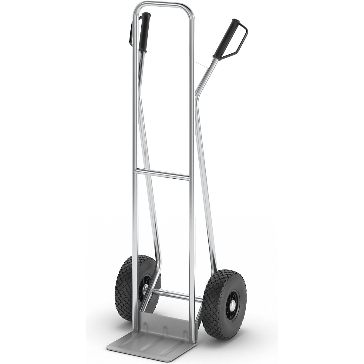 Taczka transportowa z aluminium – eurokraft pro (Zdjęcie produktu 5)-4