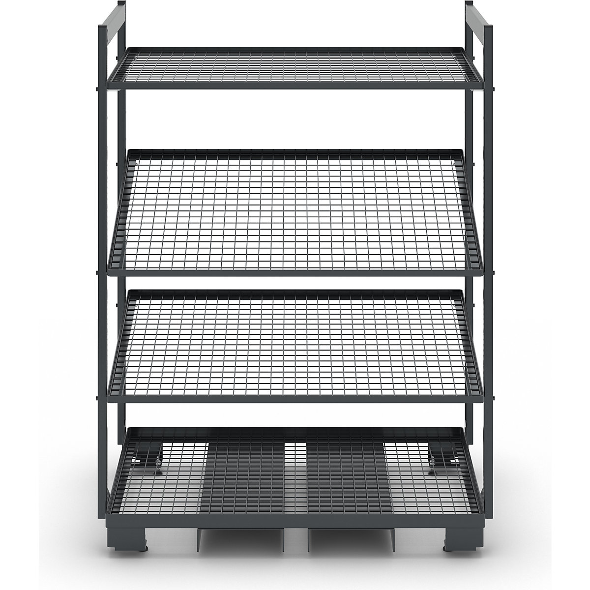 Mobilny regał kanban – eurokraft pro (Zdjęcie produktu 3)-2