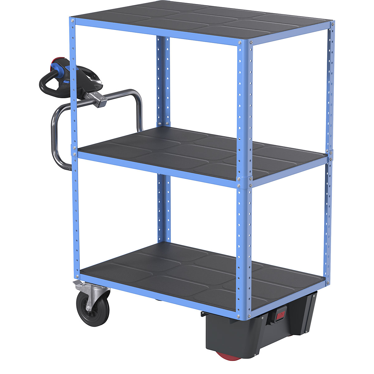 Wózek piętrowy CustomLine z napędem elektrycznym – eurokraft pro (Zdjęcie produktu 6)-5