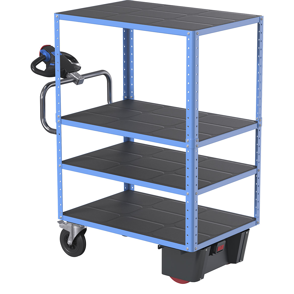 Wózek piętrowy CustomLine z napędem elektrycznym – eurokraft pro (Zdjęcie produktu 6)-5