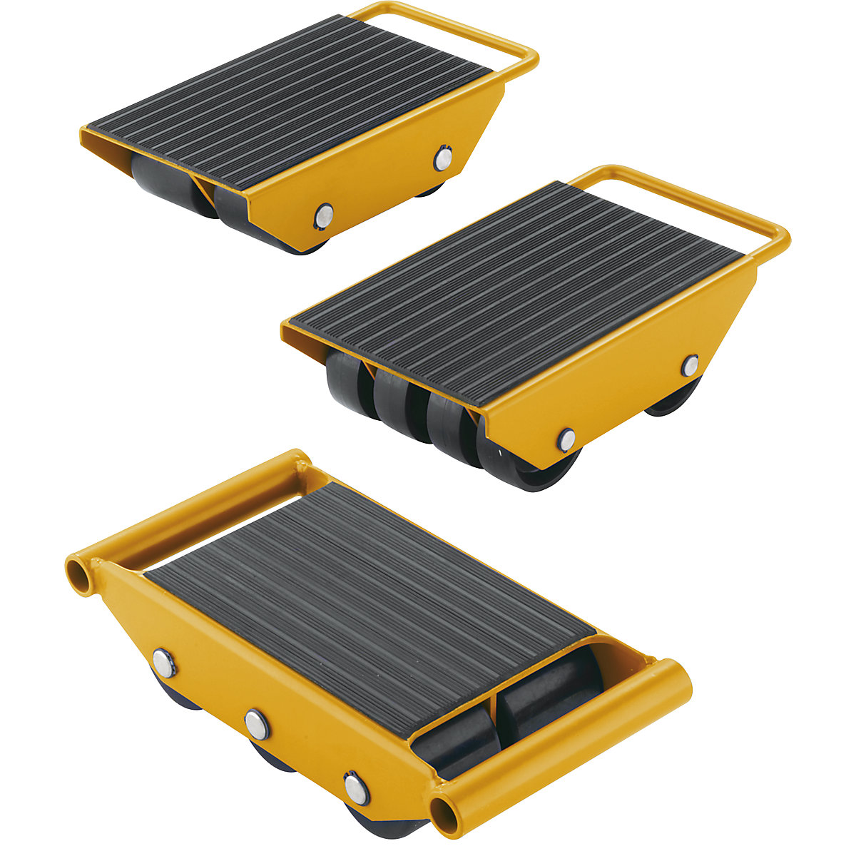 Wózek transportowy na rolkach z nylonu – eurokraft basic (Zdjęcie produktu 2)-1