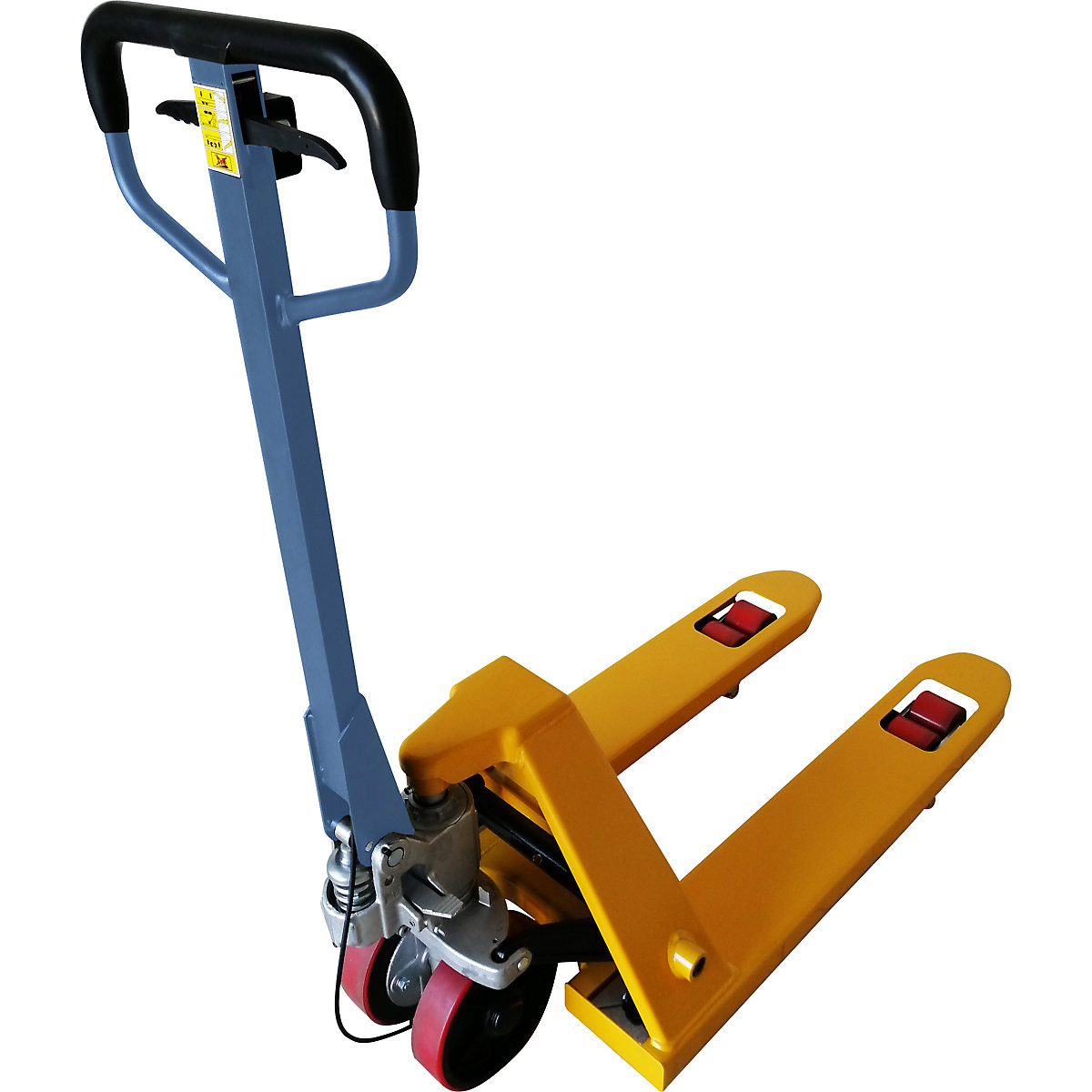 Cărucior elevator pentru paleți cu frână (Imagine produs 8)-7